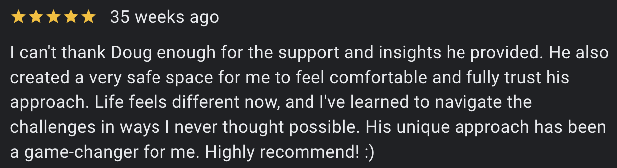 Testimonial Doug Womack