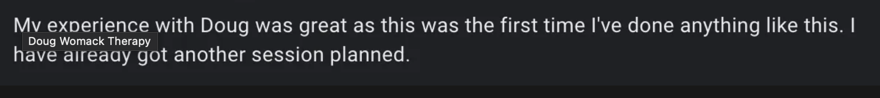 Doug testimonial